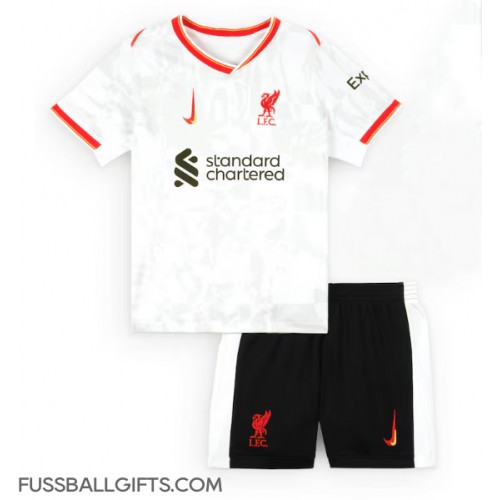 Liverpool Fußballbekleidung 3rd trikot Kinder 2024-25 Kurzarm (+ kurze hosen)